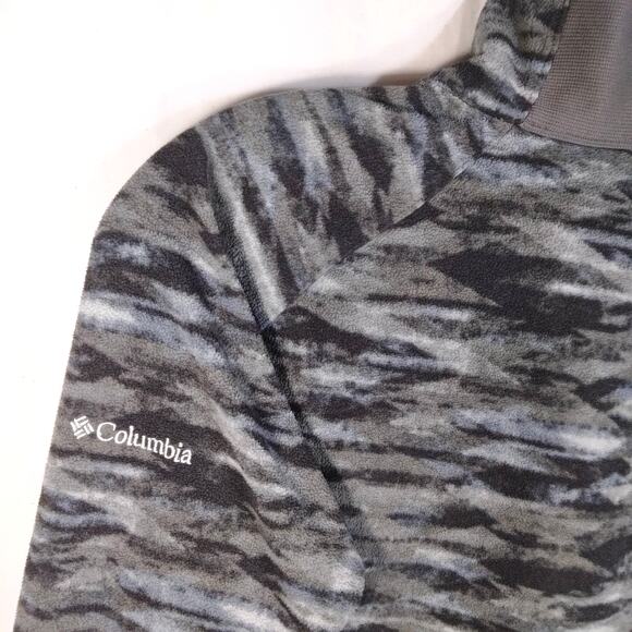 Columbia Boys Fleece Quarter Zip Pullover Youth Jacket - Picture 6 of 6